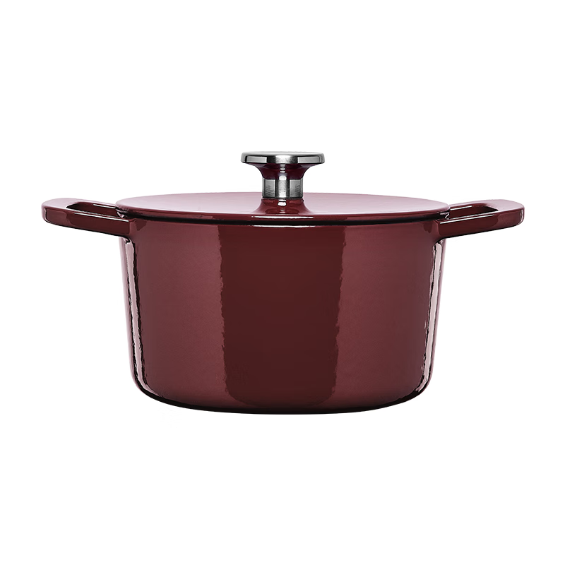 菲仕乐  食光珐琅铸铁汤锅24cm