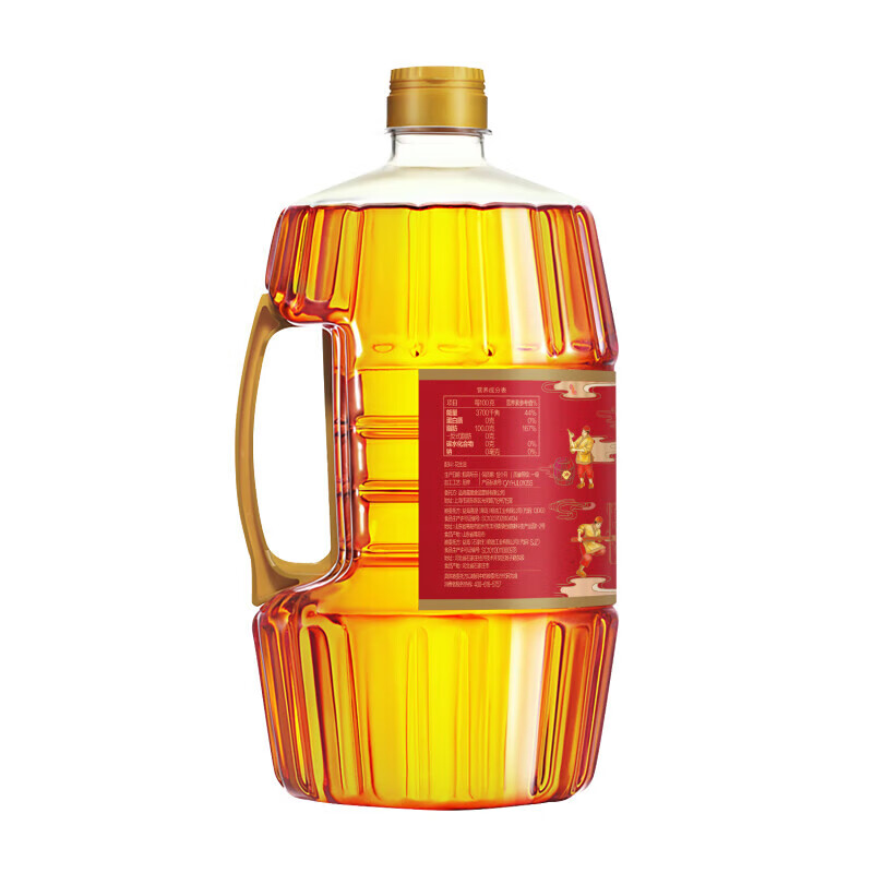 胡姬花 食来运泰古法花生油2.5L 食用油 家庭烹饪