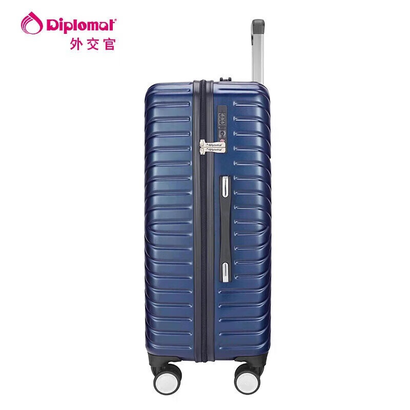 Diplomat外交官行李箱男女商务旅行箱可登机轻便拉杆箱24英寸 