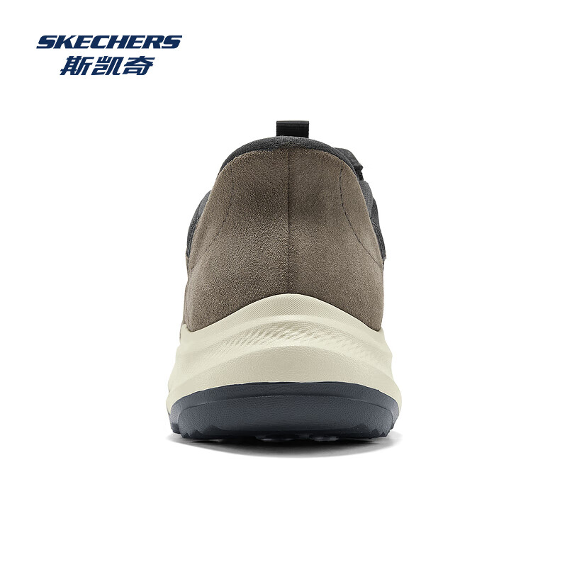 斯凯奇（Skechers）新款男一脚蹬厚底舒适休闲健步鞋237786