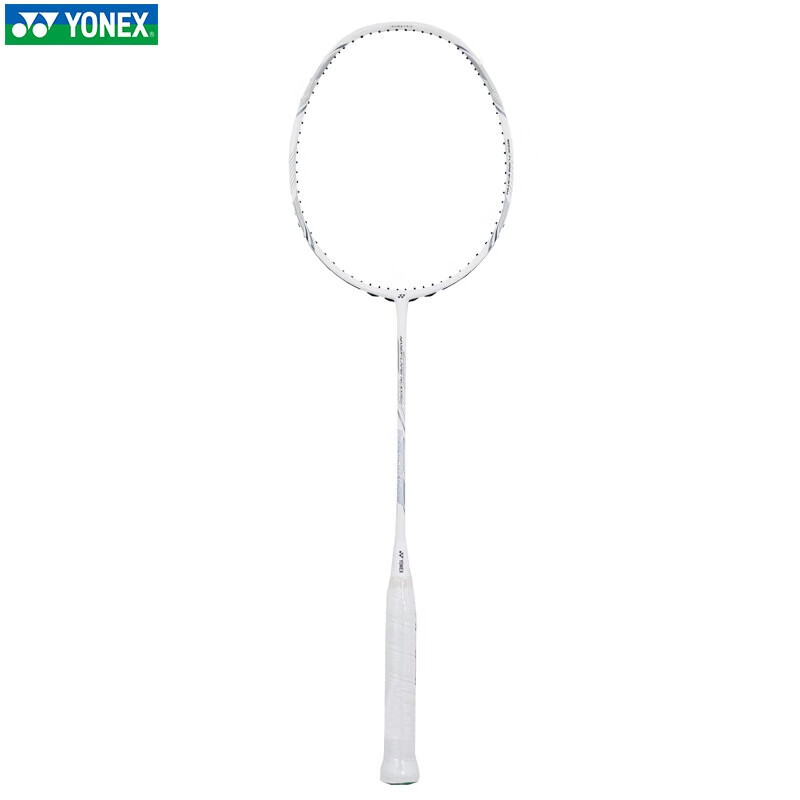 尤尼克斯（YONEX）羽毛球单拍超轻全碳素 NF疾光NTEX 白灰色 白切音效闪击 默认空拍