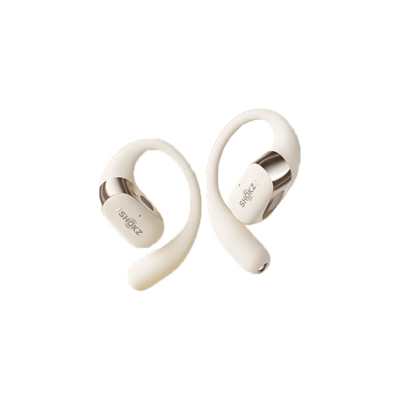 韶音OpenFit 2 T920新一代舒适圈开放式耳机挂耳式蓝牙耳机非骨传导舒适佩戴 羊毛白