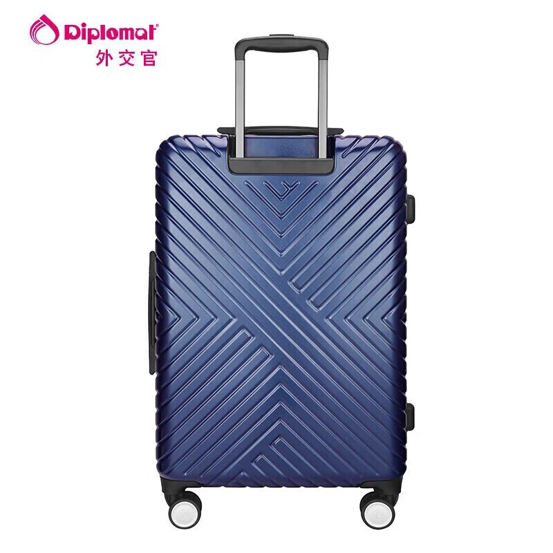 Diplomat外交官行李箱男女商务旅行箱可登机轻便拉杆箱24英寸 