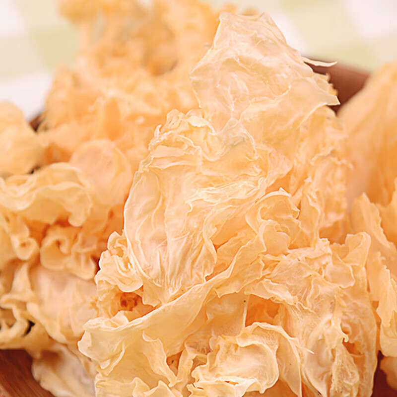 绿帝小银耳100g*1袋  新鲜易泡发银耳 胶质丰富 煲汤甜点小银耳