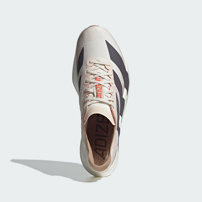 阿迪达斯 （adidas）男 跑步系列 ADIZERO ADIOS PRO 4 M 跑步鞋 JR6367 粉白  42 