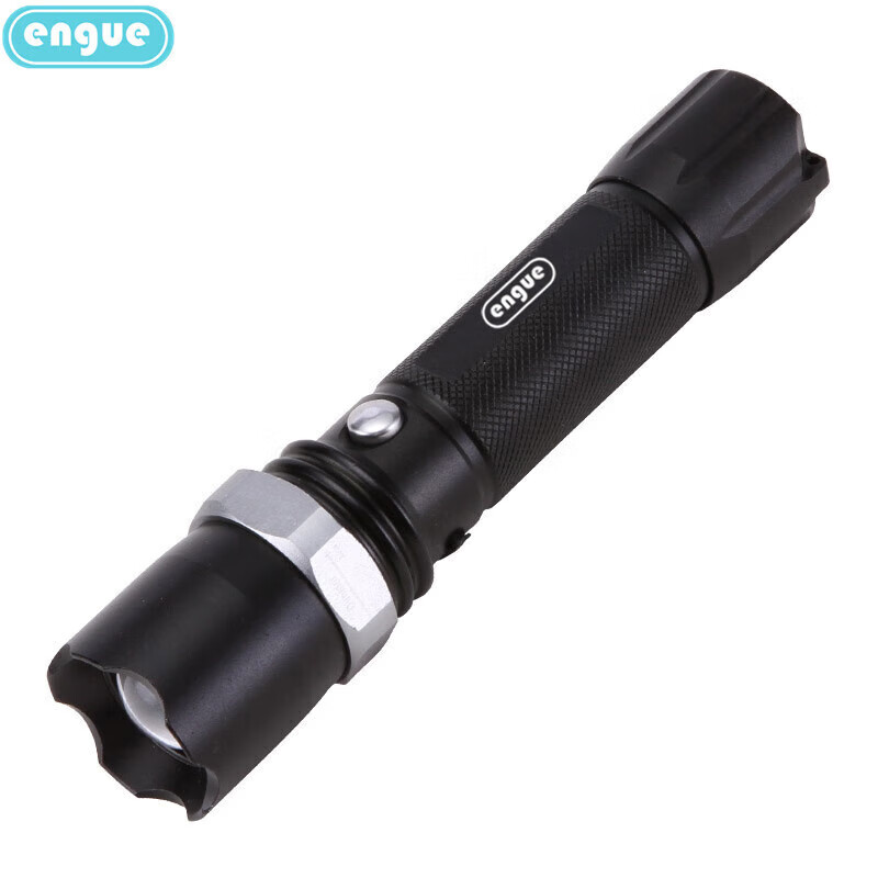 engue三档强光调焦金属手电筒  EG-110