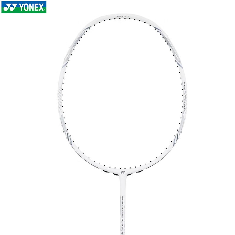 尤尼克斯（YONEX）羽毛球单拍超轻全碳素 NF疾光NTEX 白灰色 白切音效闪击 默认空拍