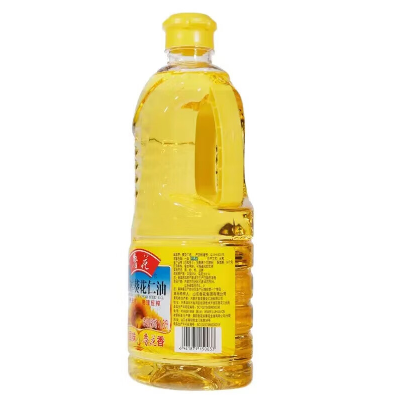 鲁花 压榨葵花仁油 1.6L