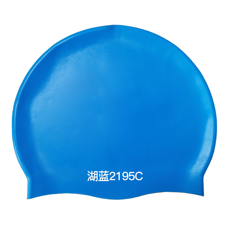 KND2025硅胶泳帽防水潜水帽加大不勒头游泳帽成人款55g 玫红/806C
