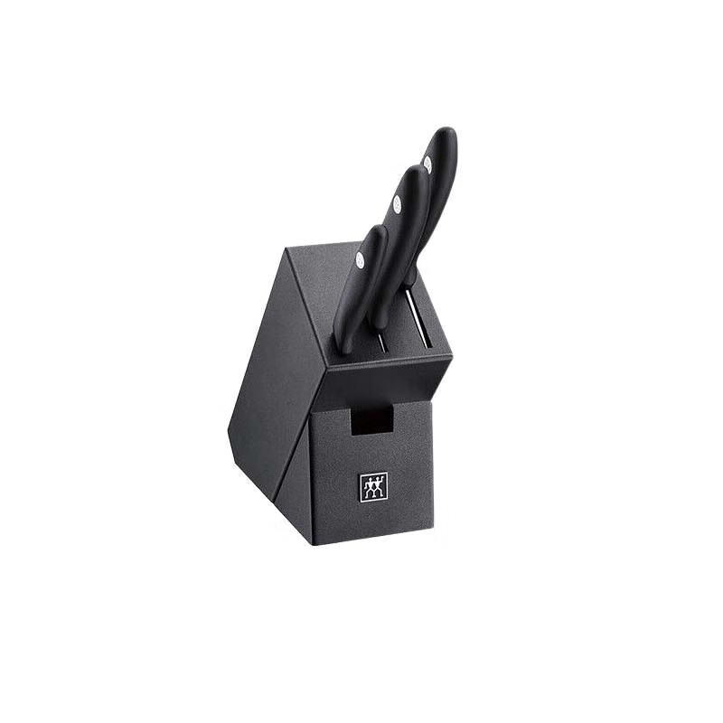 双立人（ZWILLING）德国刀具家用不锈钢TWIN Point S炫银插刀架四件套32870-000-722