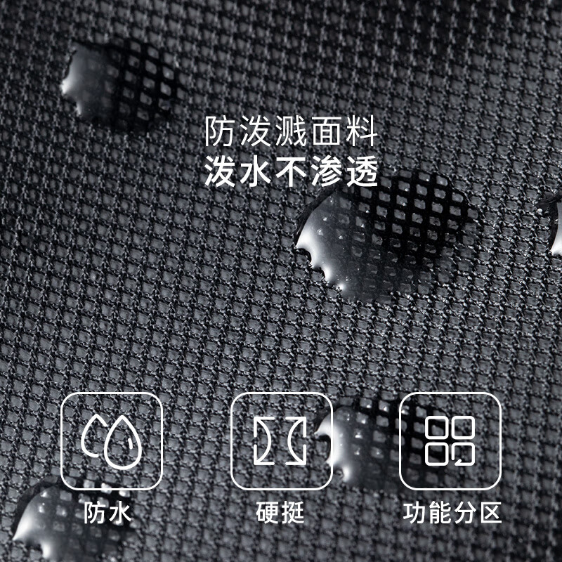 有时光出行旅行便携鞋袋健身防尘鞋袋 收纳包运动鞋包 黑金系列  黑灰色