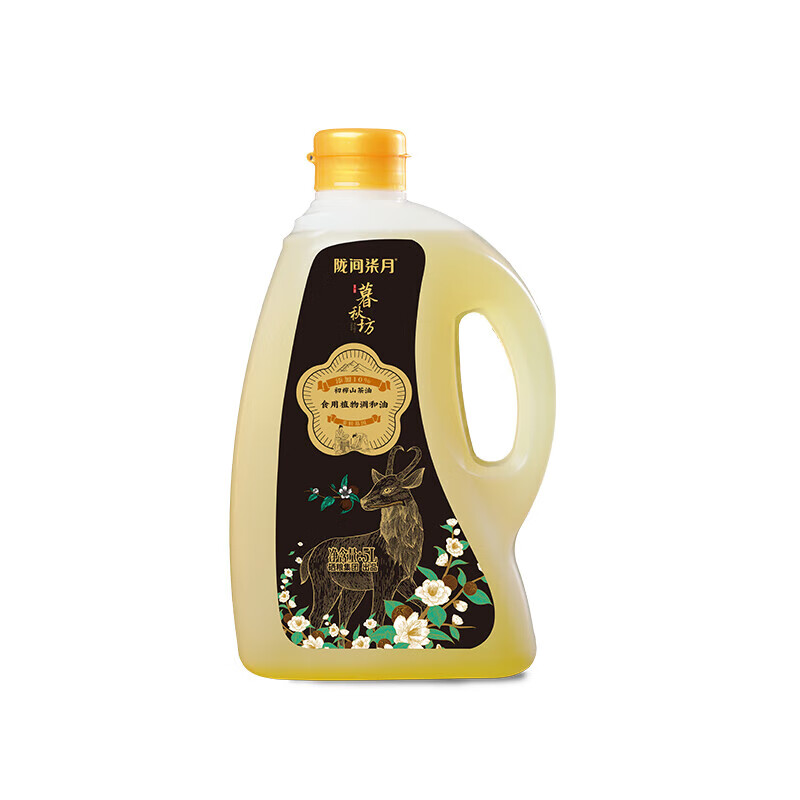 陇间柒月 暮秋坊调和油5L 一级菜籽油 玉米油 低温压榨 非转基因