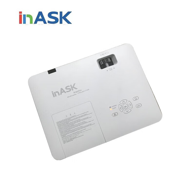 英士（InASK）投影仪商务办公会议长焦投影仪CX380 适配4:3幕布 【3800流明】