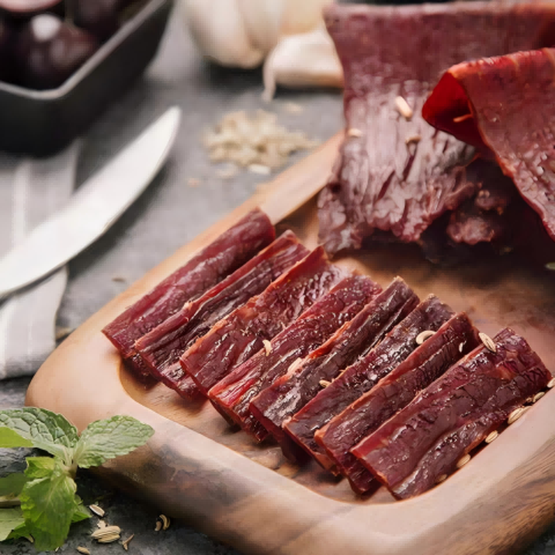 母亲原切牛肉片40g黑胡椒味【临期清仓】