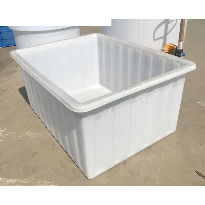 万百达户外大胶桶塑料水箱加厚长方形水槽大号水缸 1000L 158*121*72