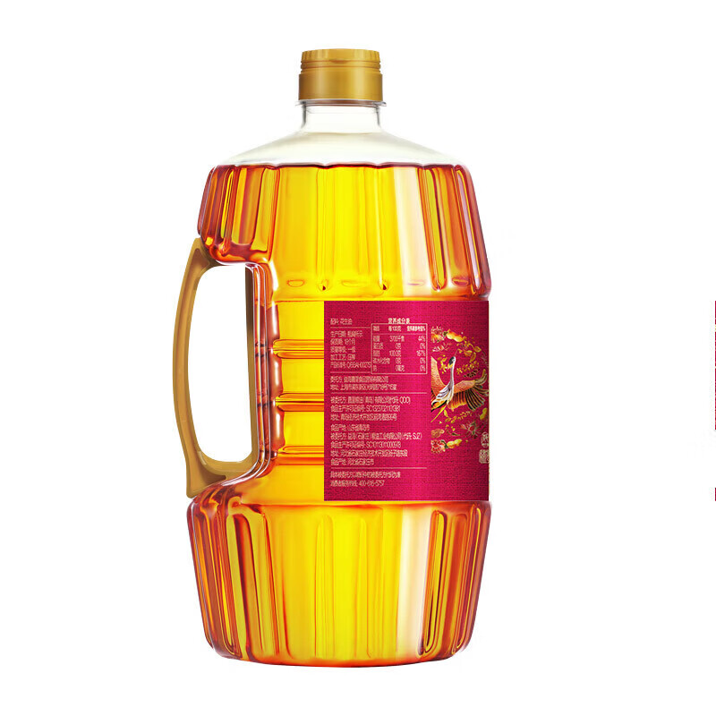 胡姬花古法花生油金衣玉食1.8L+胡姬花古法花小榨400ml*2