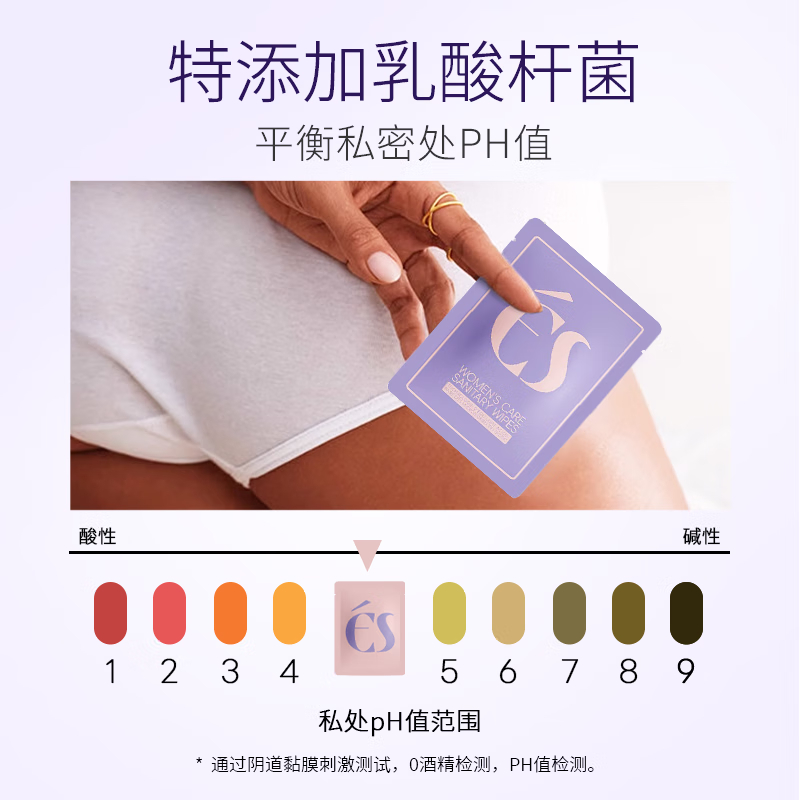 伊赫丝私处湿巾HPV房事清洁消毒湿厕纸便携男女私处杀菌卫生湿纸巾