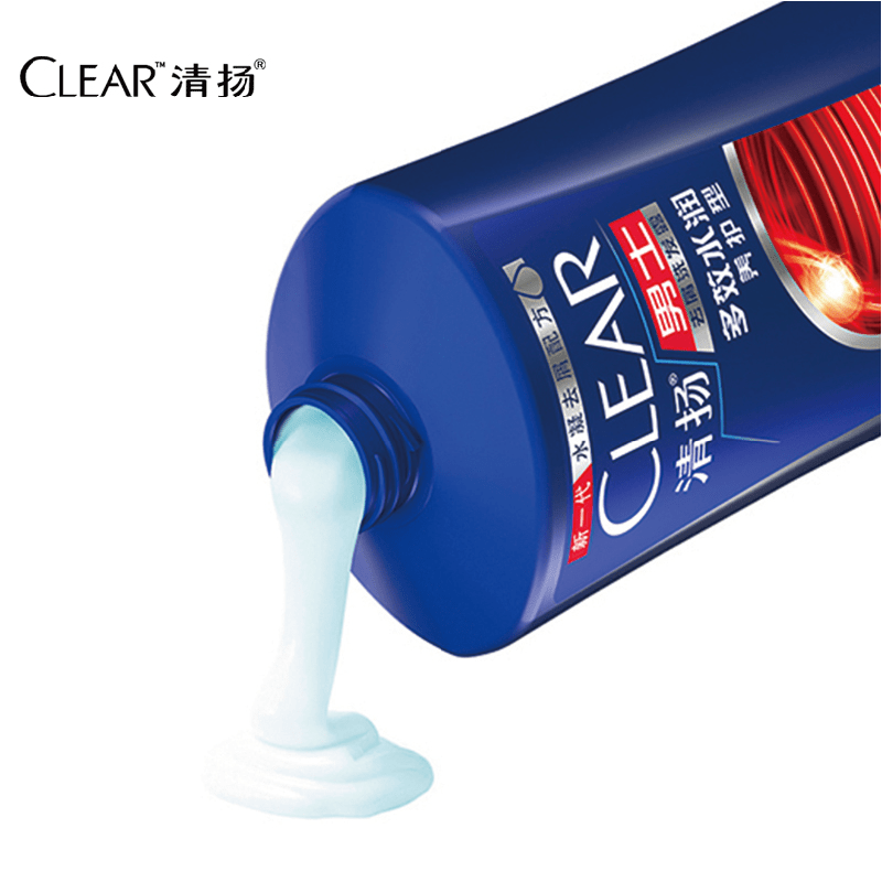 清扬男士去屑洗发水养护型多效水润洗头膏控油650g