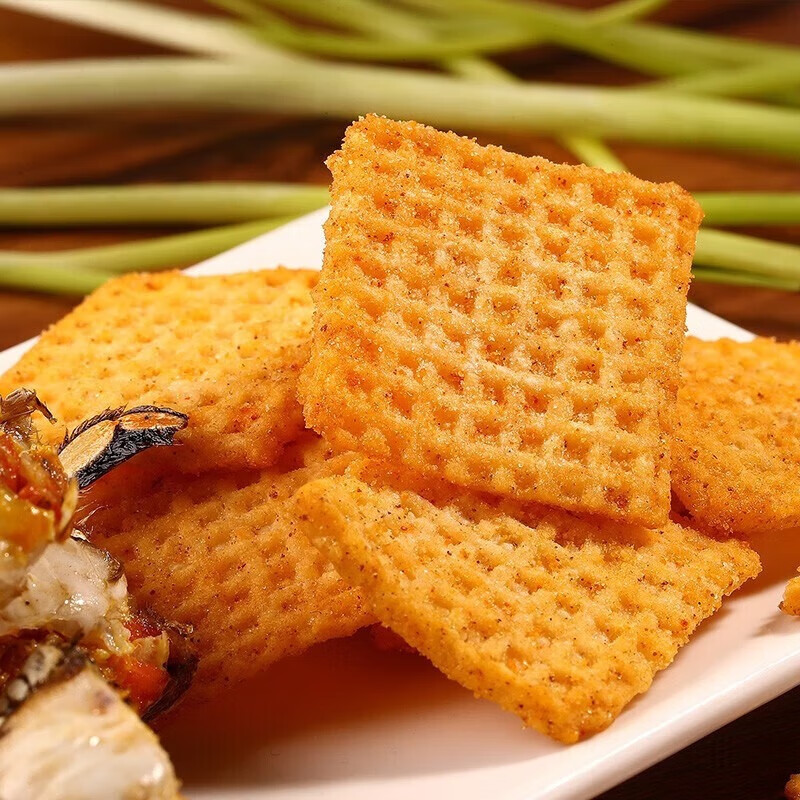 傻二哥 锅往时光锅巴盒装【混合口味230g*2盒】独立小包零食小吃