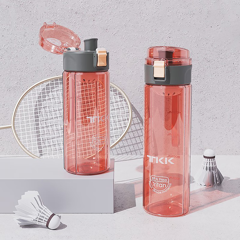 TKK辛格运动水杯 珊瑚粉 400ML TKK1001 /个