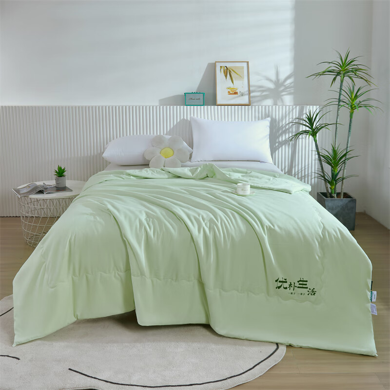 科朴优品  泡泡纱空调被芥末绿KUUP-XB005