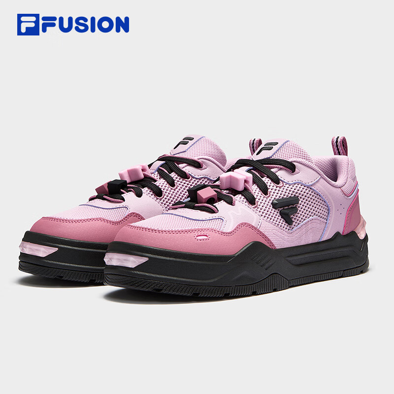 FILAFUSION斐乐潮牌BIANCO FLAT滑板生活鞋女2025夏硬糖板鞋