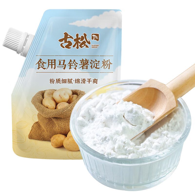 古松 厨房粮油调味带嘴马铃薯淀粉200g