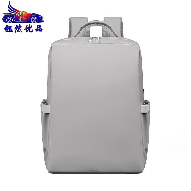 钰然优品双肩包大容量旅行背包防泼水面料休闲包002 黑色