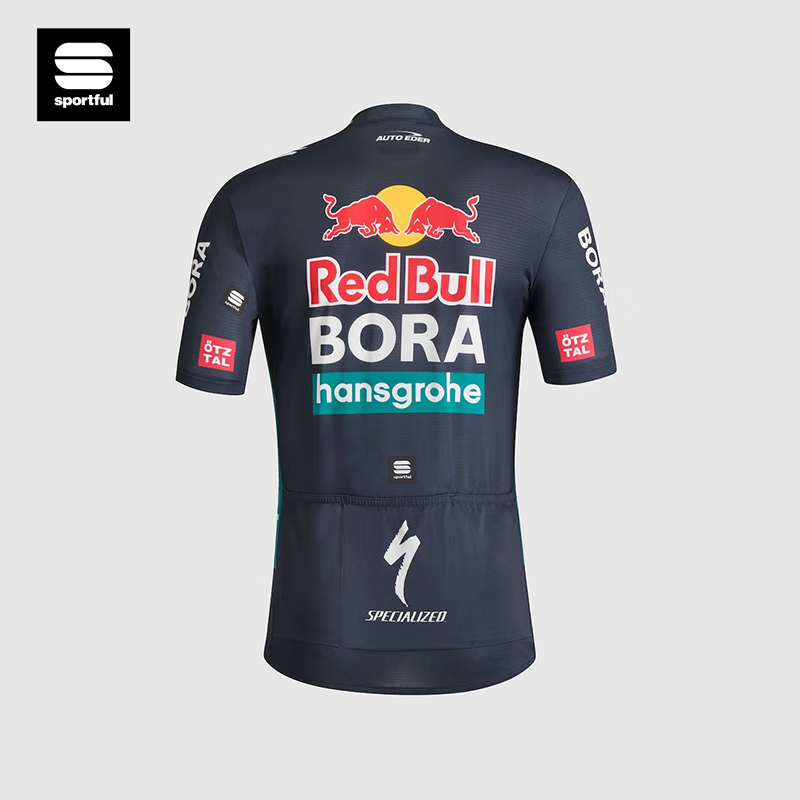 Sportful【限量款】红牛博拉儿童骑行服短袖24年环西环法 4022赛车蓝 S