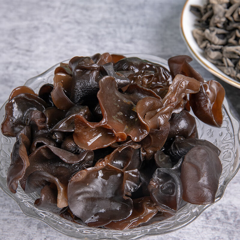 皖太源野大木耳128g/袋*6袋 干货木耳家用囤货 煲汤、炒菜、凉拌火锅搭档