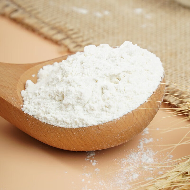 陇间柒月 烘焙馒头饺子多用途中筋面粉 富硒小麦粉1kg*2包
