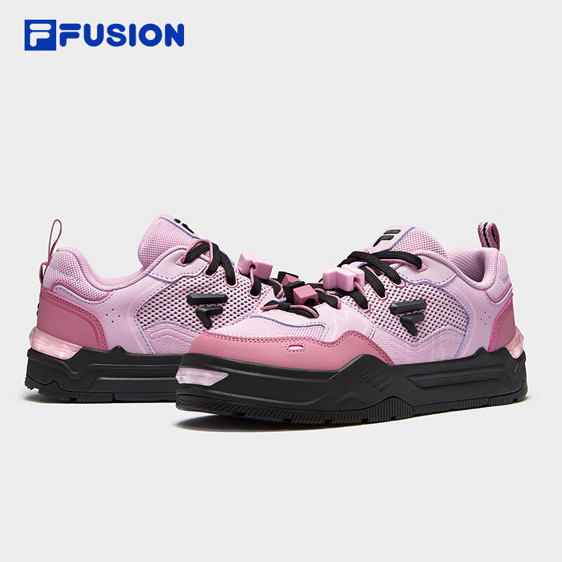 FILAFUSION斐乐潮牌BIANCO FLAT滑板生活鞋女2025夏硬糖板鞋