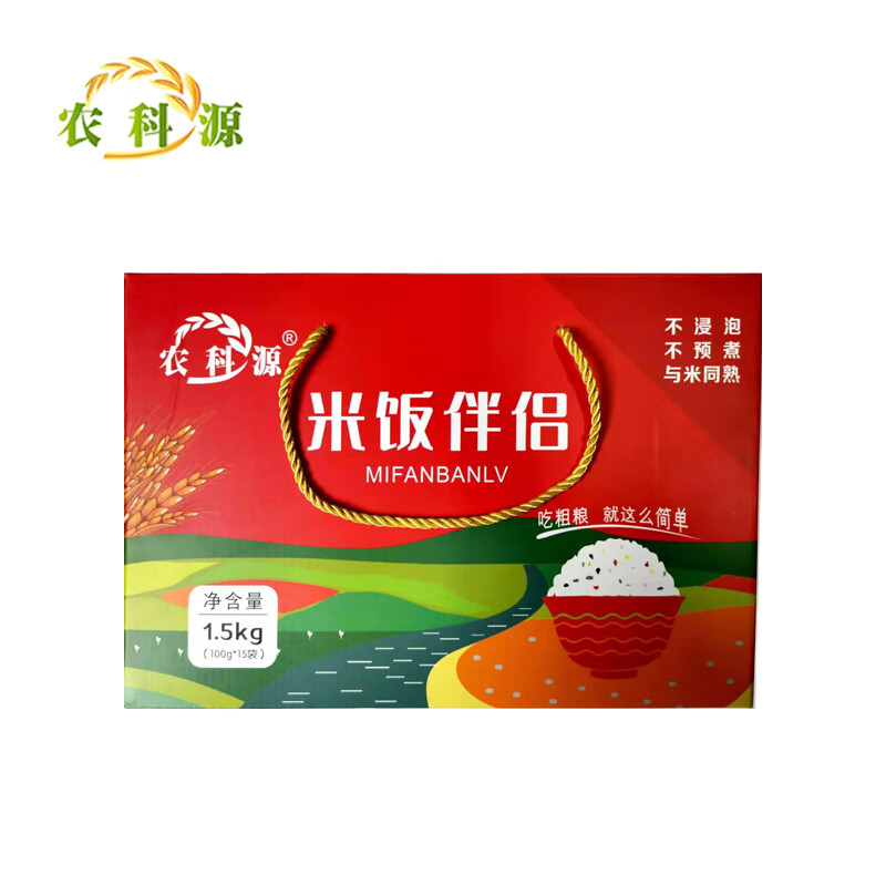 农科源 十二种精选谷物科学配比米饭伴侣礼盒100g*15袋