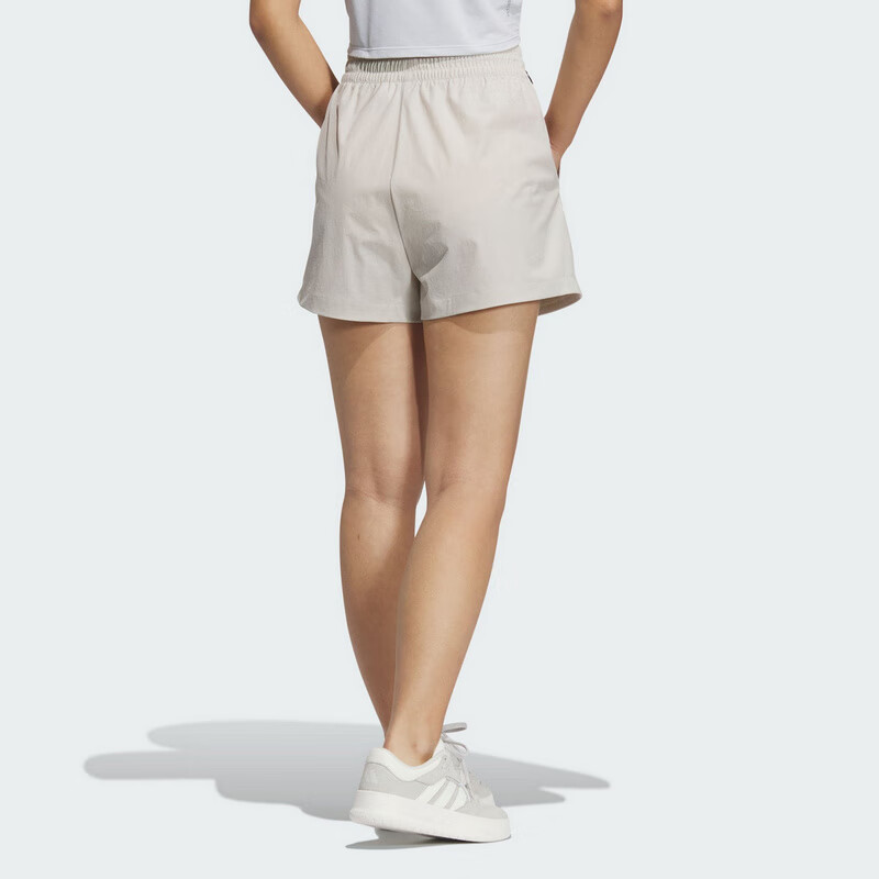 阿迪达斯 （adidas）女子运动休闲短裤裤子JM8827 土棕  L 