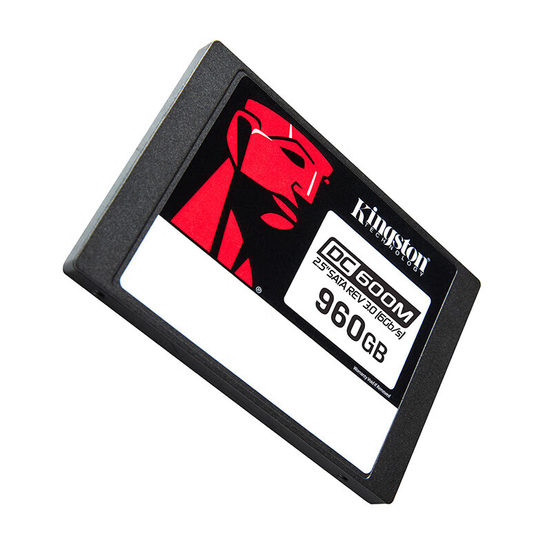 金士顿960GB 企业级SSD固态硬盘 SATA3.0接口 DC600M系列