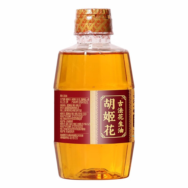 胡姬花 花生油 古法小榨花生油礼盒装（400ml*6）新老包装随机发