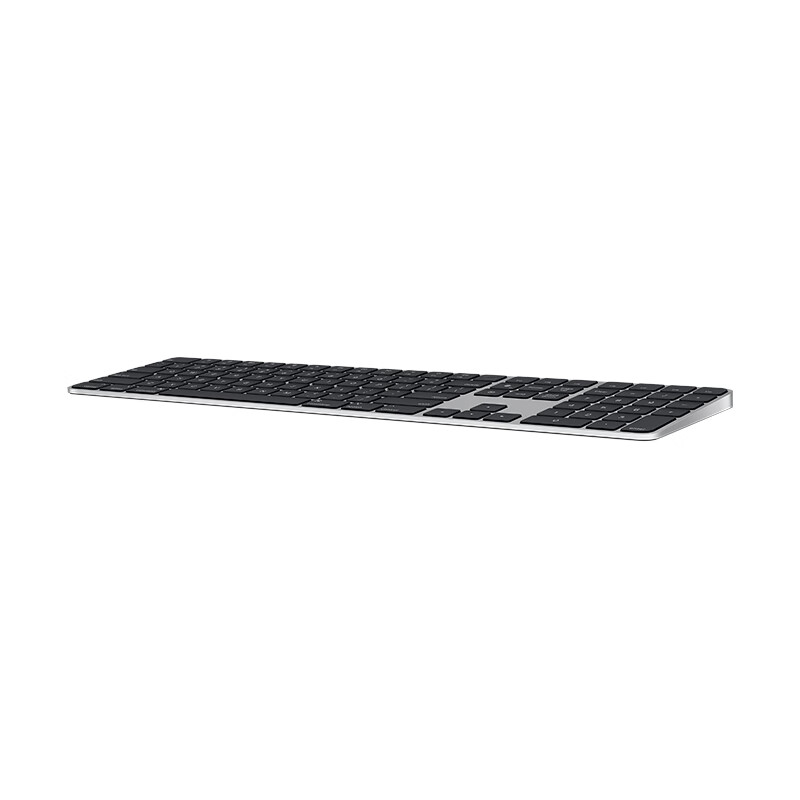 Apple/苹果 带有触控 ID 和数字小键盘的妙控键盘中文 (拼音) Mac键盘 办公 电脑键盘 无线键盘 黑色