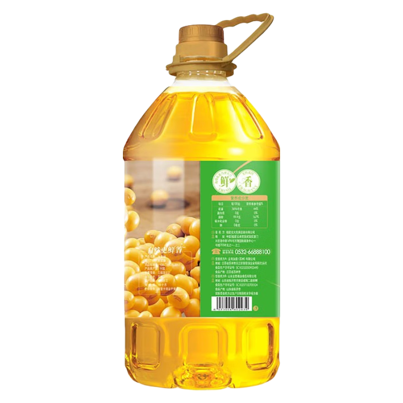 大荒金老农 非转基因大豆油5L