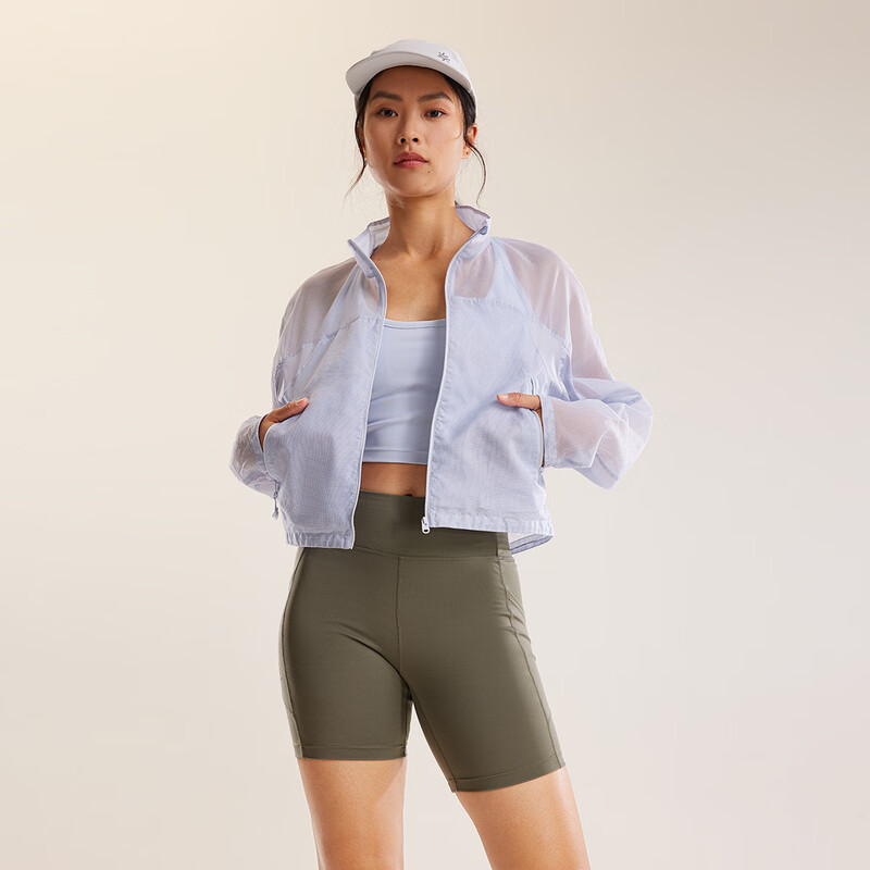 KAILAS凯乐石户外leggings春夏户外徒步运动透气短款女裤
