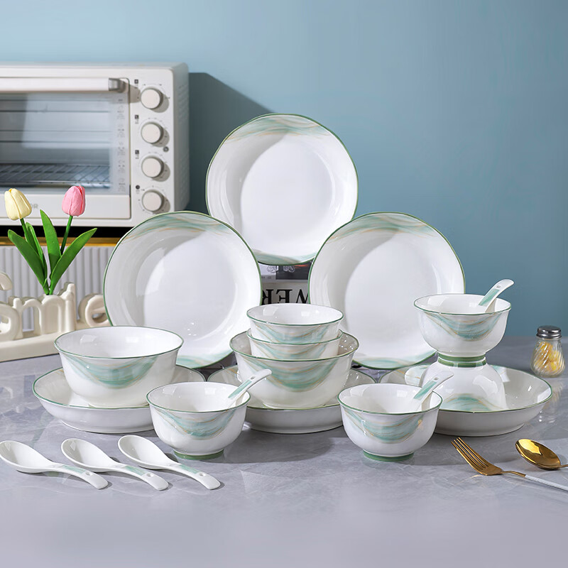 唐惠  青忆北欧陶瓷餐具TH-6620
