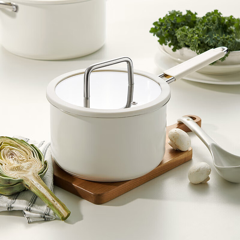 德世朗  时光系列不锈钢奶锅18cmDFS-M091