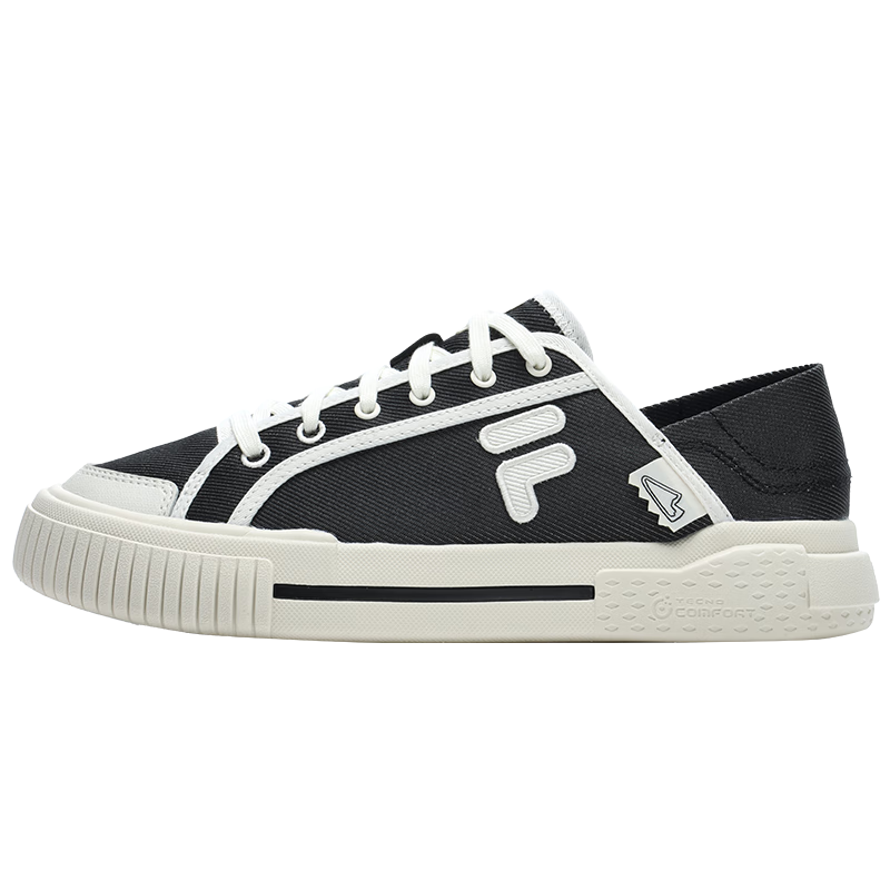 FILA FUSION斐乐官方潮牌帆布鞋女WALLRIDE DX女子潮流运动场下休闲鞋