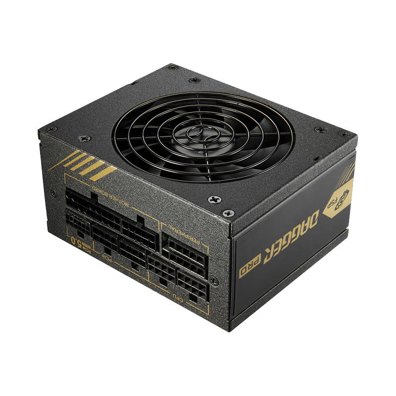 全汉（FSP）额定 750W Dagger pro 750W电源 (ATX3.1标准/PCI-E5.1 12V-2x6/SFX金牌全模组/DC to DC）