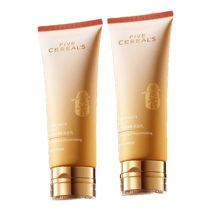 韩方五谷  黄芪润颜焕肤洁面乳120g
