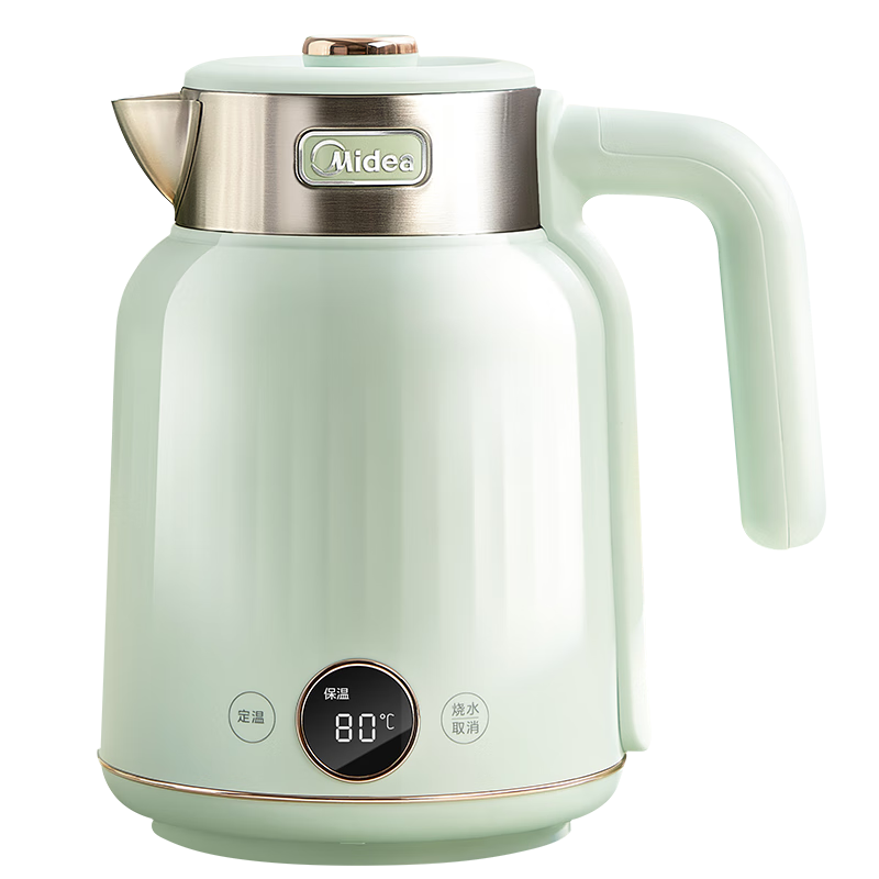 美的  艺术家电热水壶烧水壶1.7LMK-SH53-Q