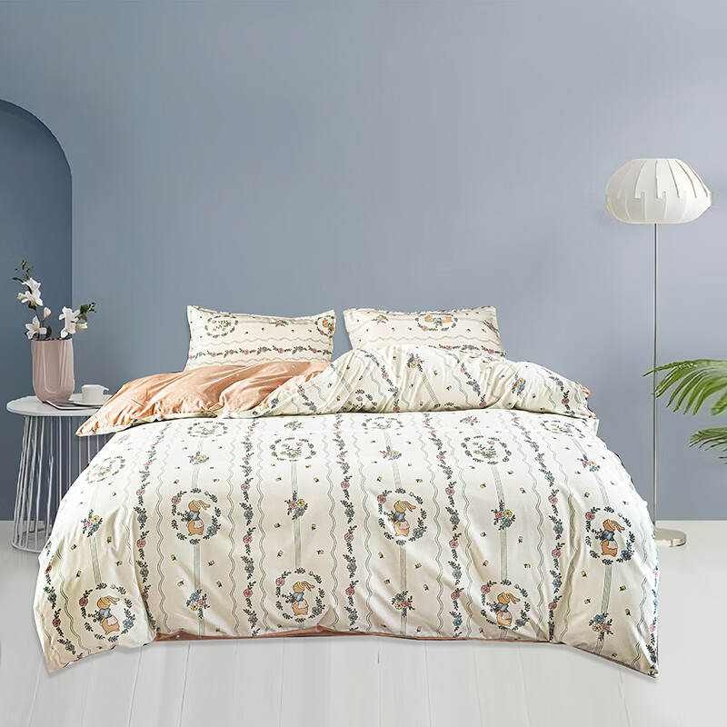 萱遇家纺  晨光絮语床品套件四件套YZ-11713