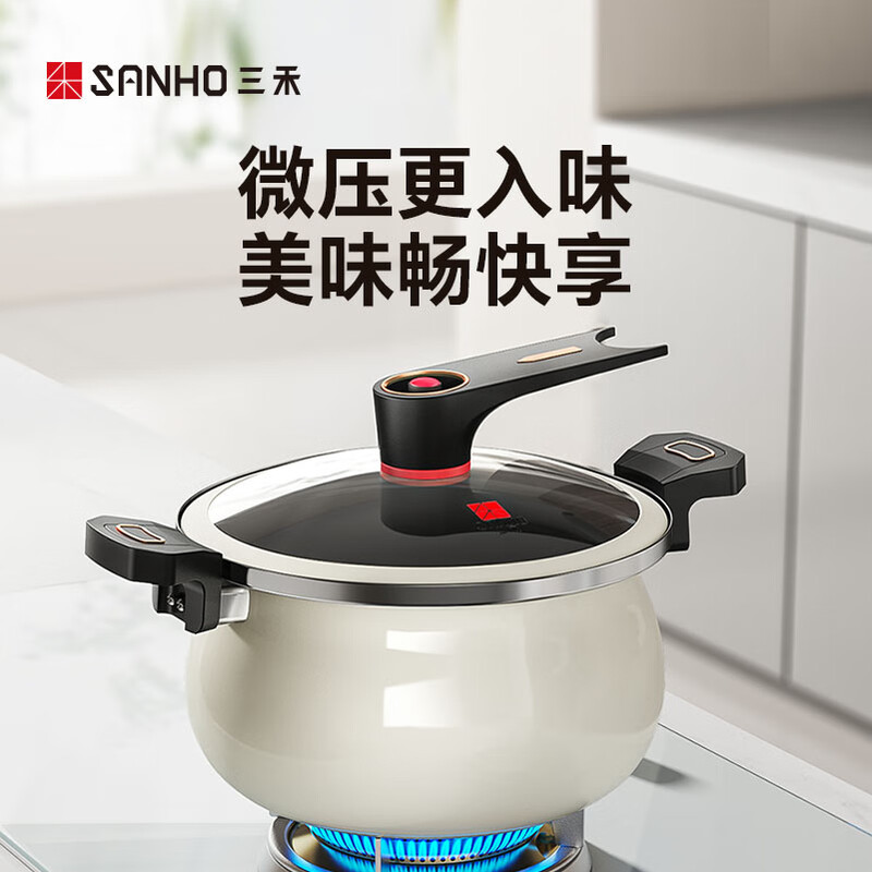 三禾  微压汤锅22cmTT22P10