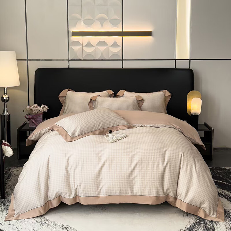 洁丽雅  伊诺磨毛时尚高档四件套JLY-6215