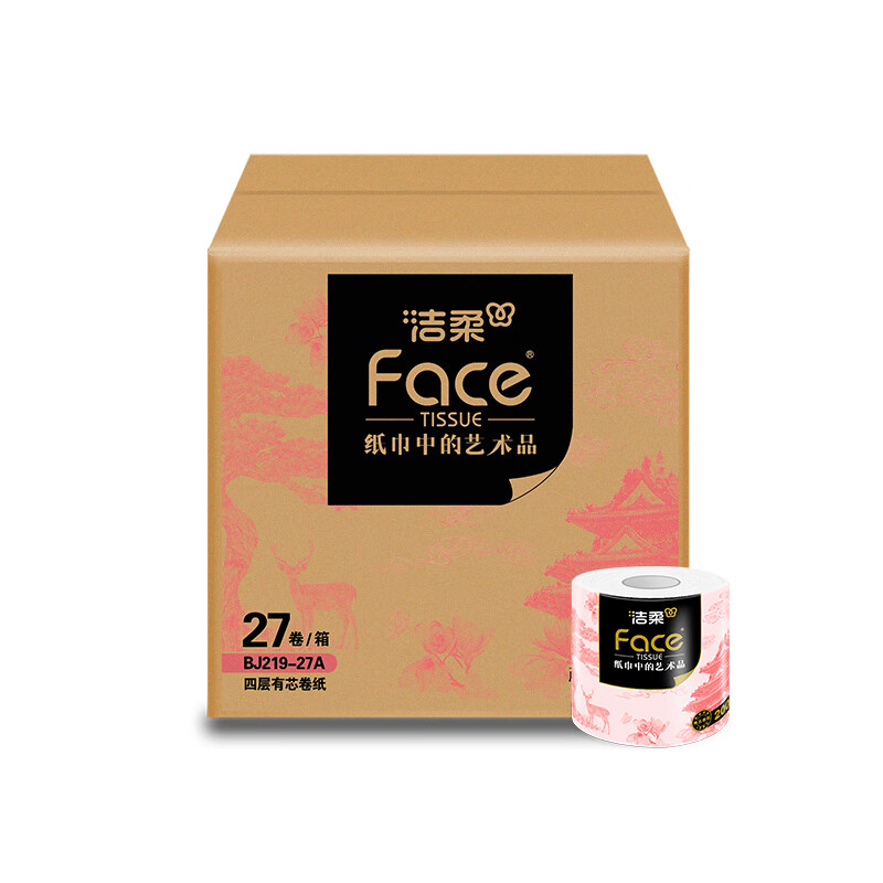 洁柔  锦绘芳华4层200g*27卷