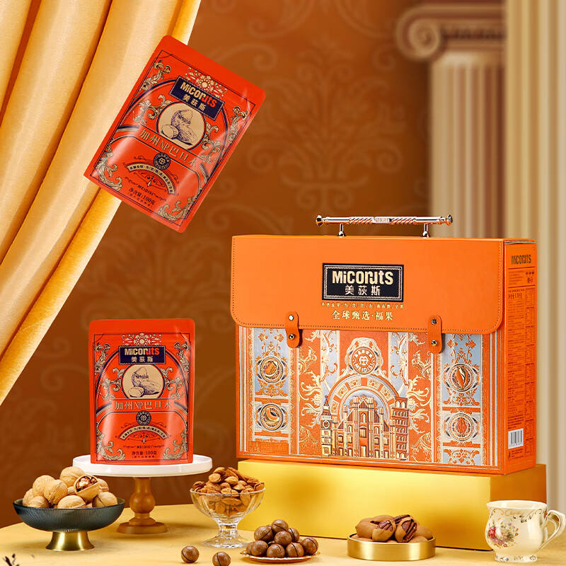 美荻斯  全球甄选福果坚果礼盒1600g